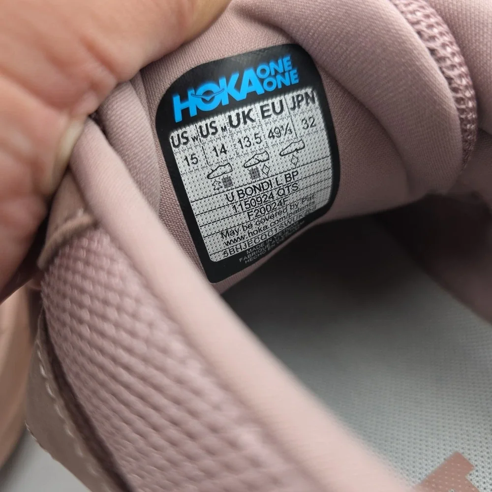 Hoka x Anthropologie Vibrant Bloom U Bondi Sneakers Shoes Mens 14/Womans 15